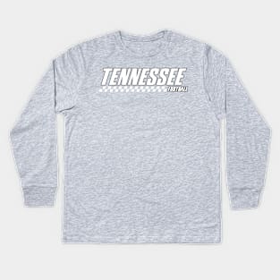 Tennessee Football White Kids Long Sleeve T-Shirt